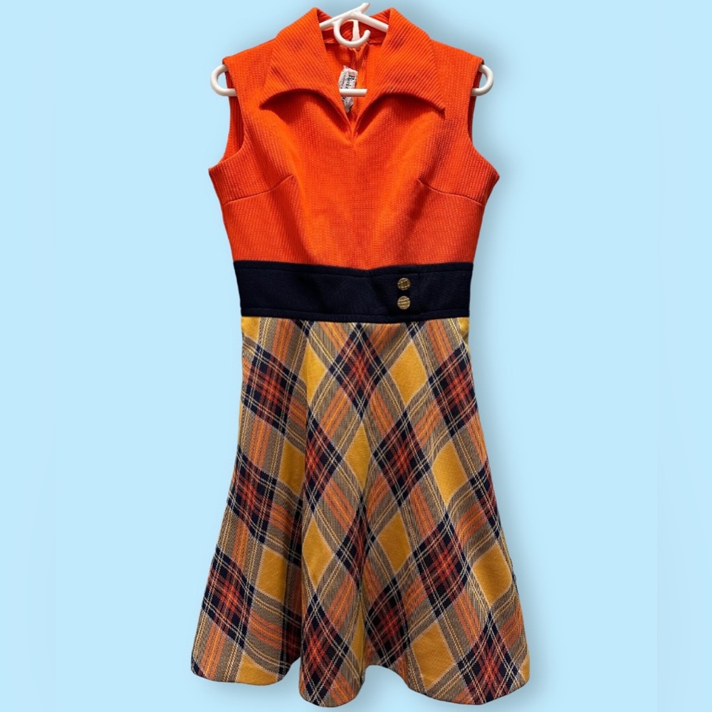 ✨very rare✨ VINTAGE retro mod dress👗 •Bleeker Street Label by Jonathan Logan•